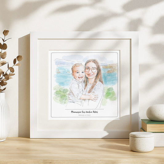 Portret mamy i dziecka